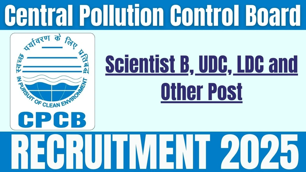 CPCB Recruitment 2025