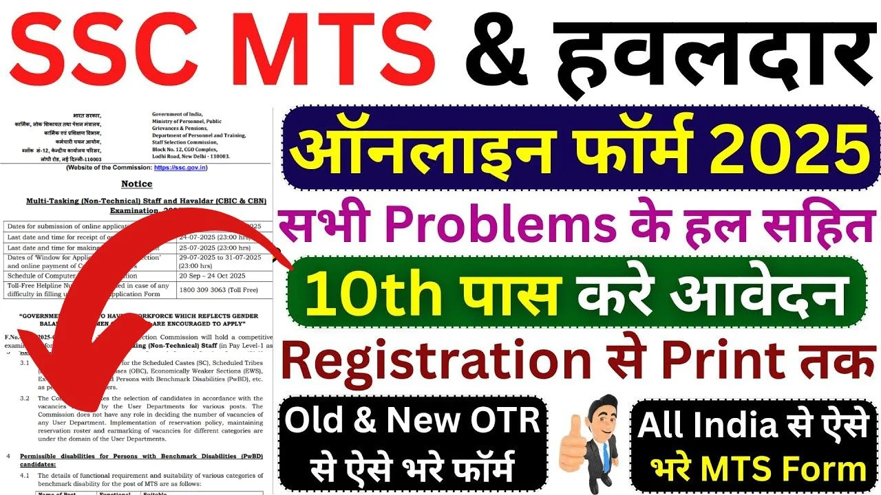SSC MTS Recruitment 2025