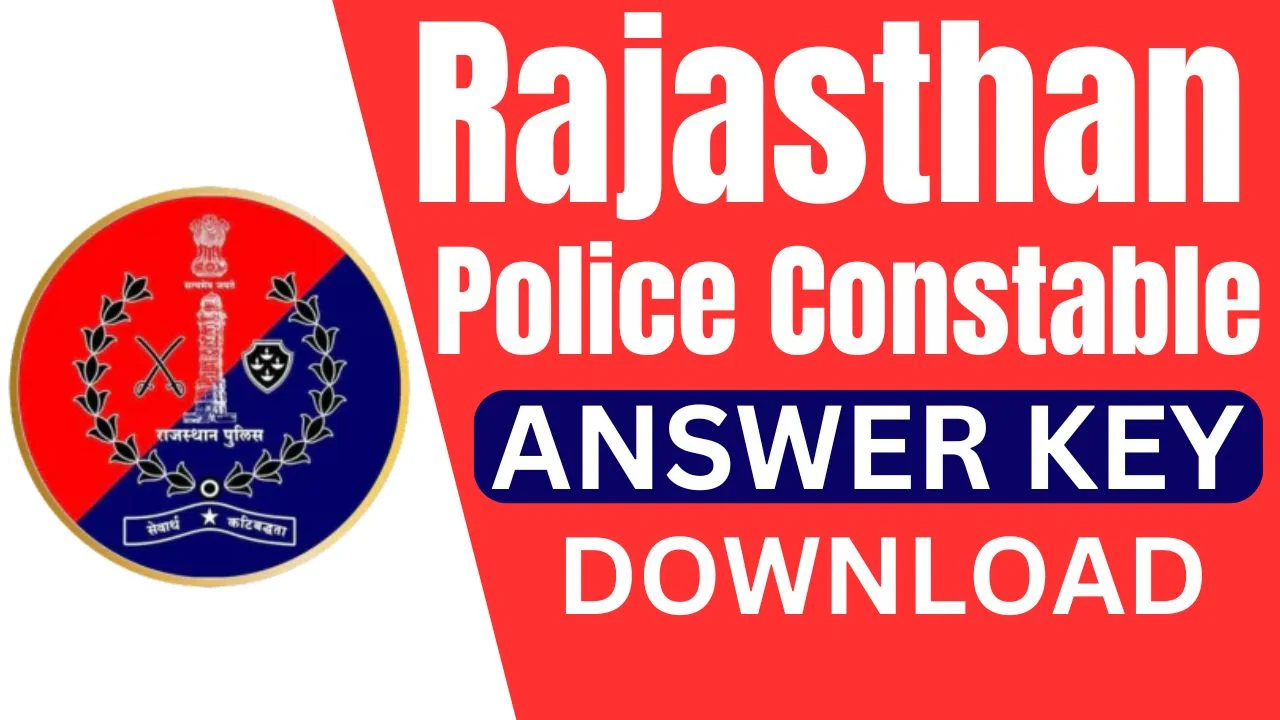 Rajasthan Police Constable Answer Key
