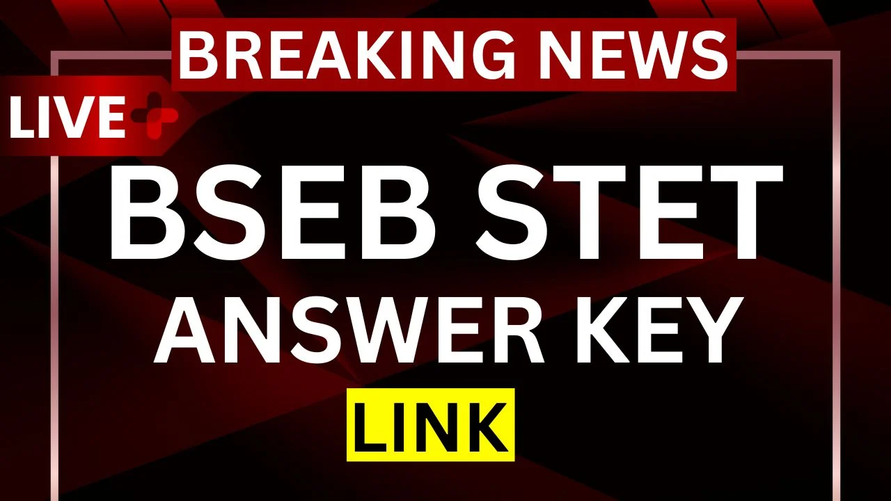Bihar STET Answer Key