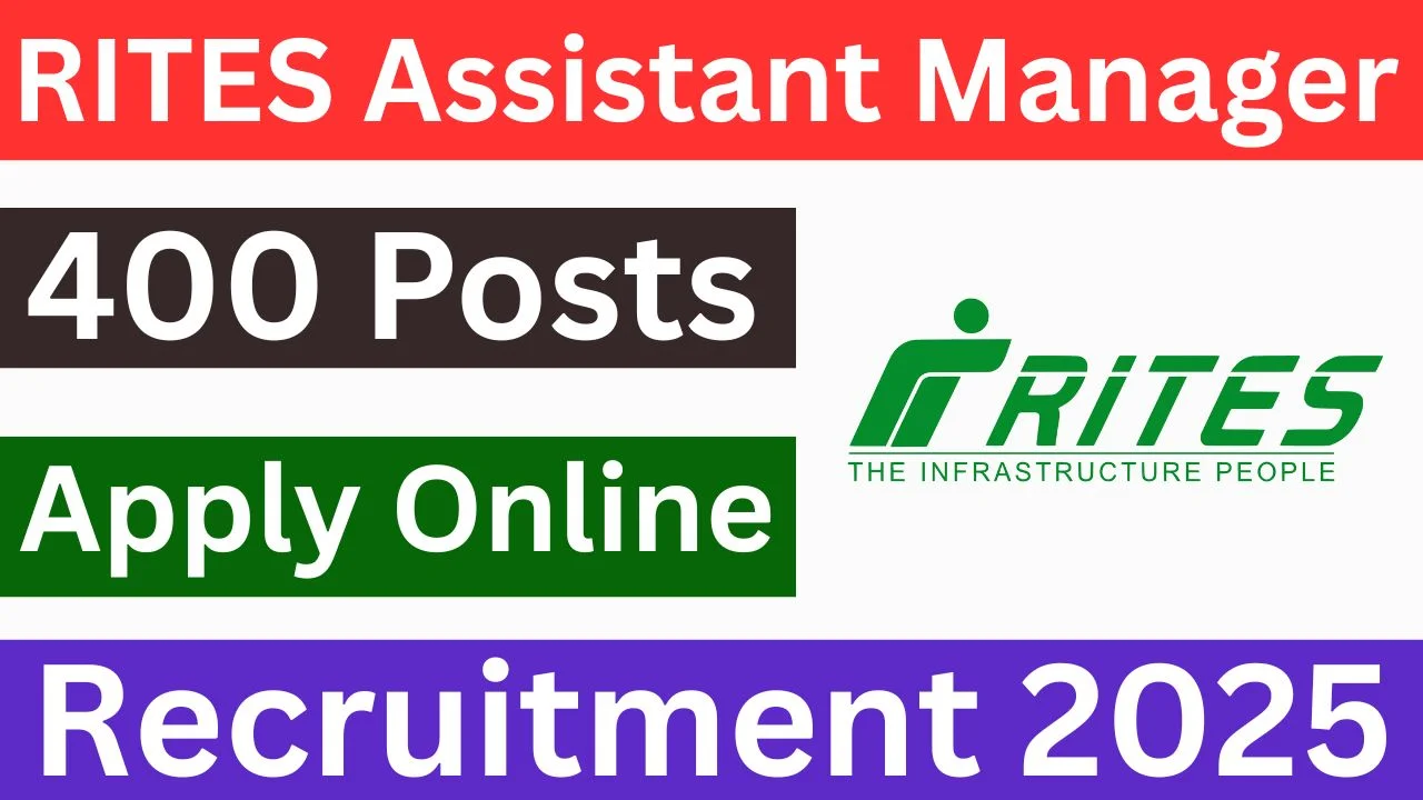 RITES Assistant Manager Recruitment