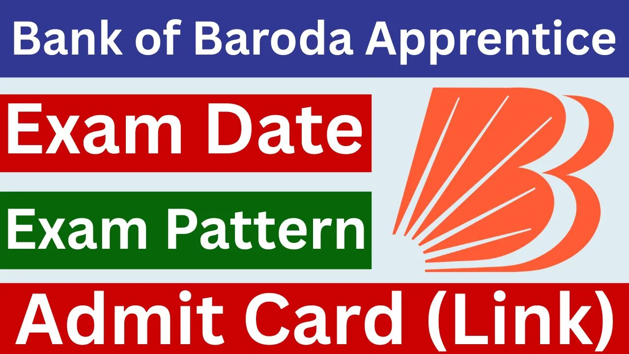 Bank of Baroda Apprentice Admit Card