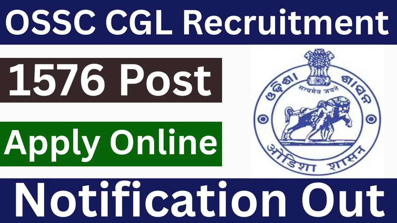 OSSC CGL Recruitment