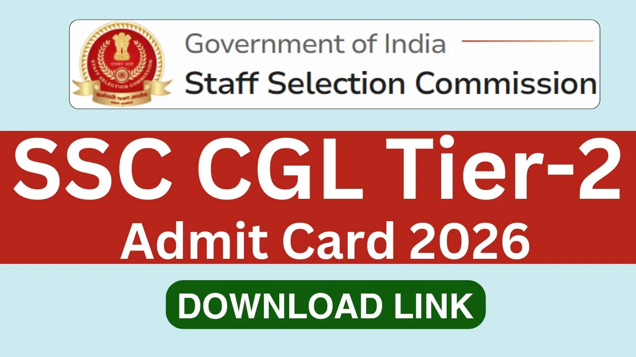 SSC CGL Tier-2 Admit Card 2026