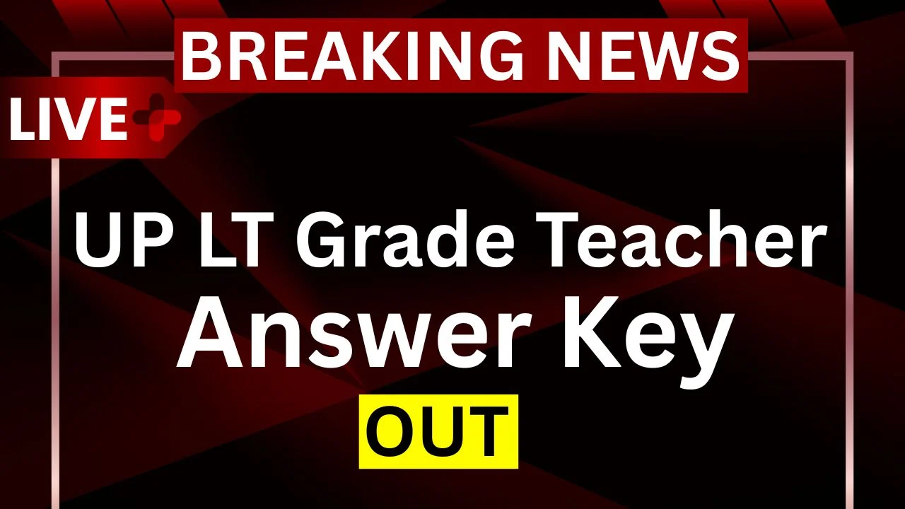 UP LT Grade Teacher Answer Key