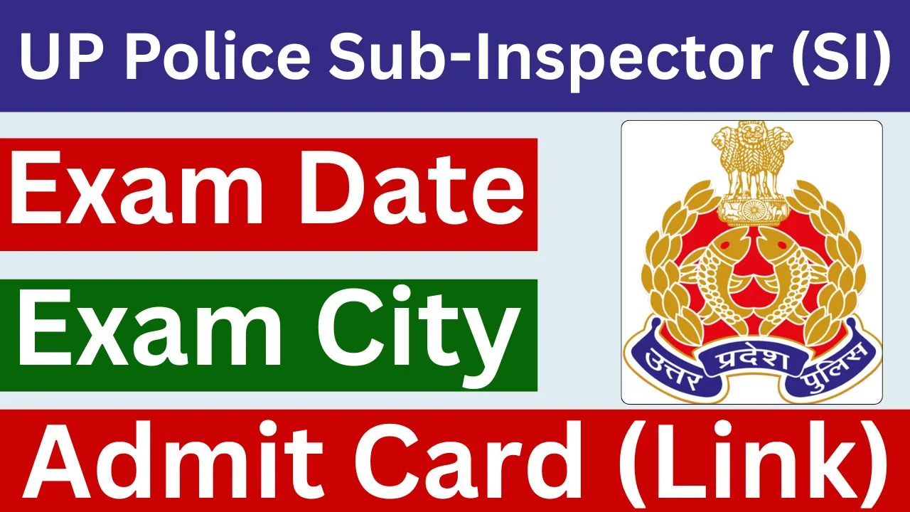 UP Police SI Admit Card