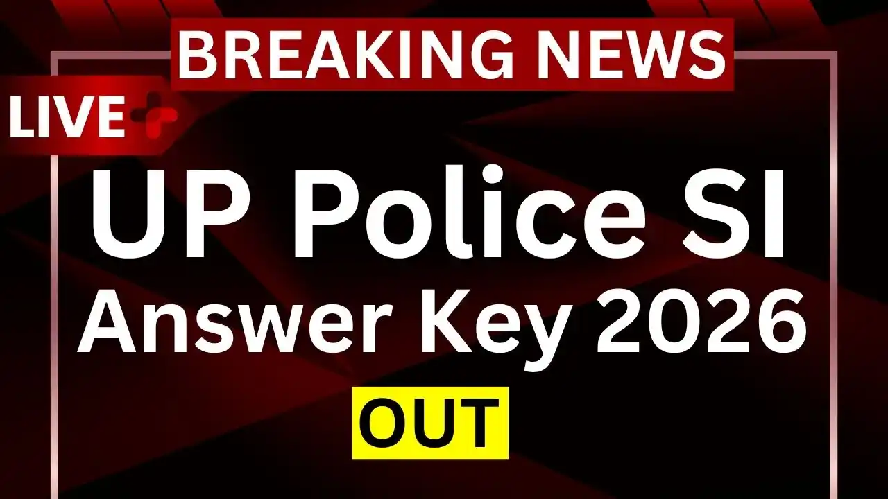UP Police SI Answer Key 2026
